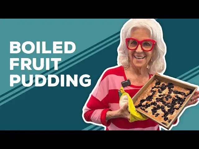 Video thumbnail for Love & Best Dishes: Boiled Fruit Pudding Recipe | Easy Blueberry Dessert Ideas