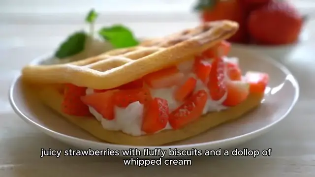 'Video thumbnail for Strawberry Shortcake Recipe'