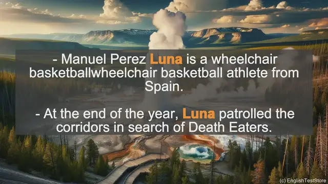 Video thumbnail for How to Use Luna In Sentences - Examples Of Luna In Sentences