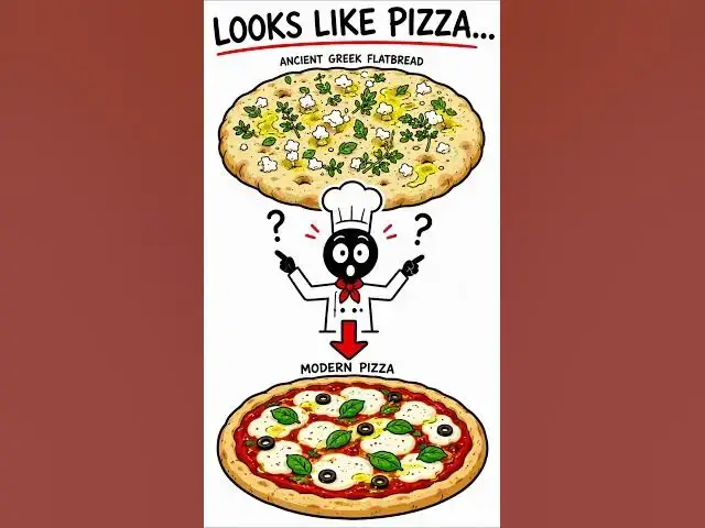 Video thumbnail for Pizza Wasn't Invented Where You Think #facts #foodhistory