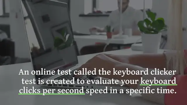 Video thumbnail for Keyboard Click Test | Clicks Per Second CPS