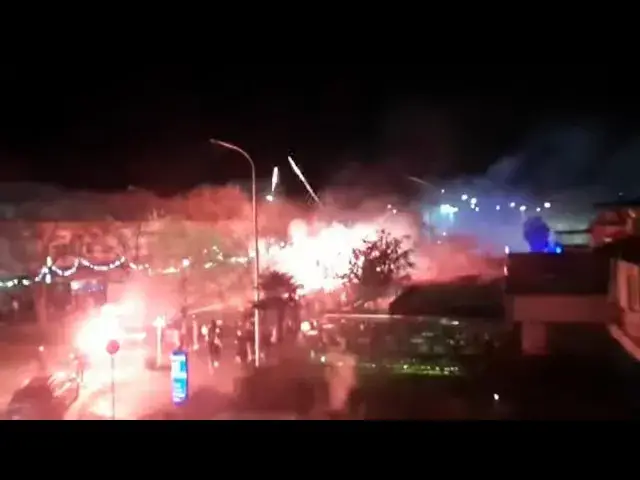 Video thumbnail for ČAPLJINA GORI POSLJE POBJEDE HRVATSKE NAD BRAZILOM