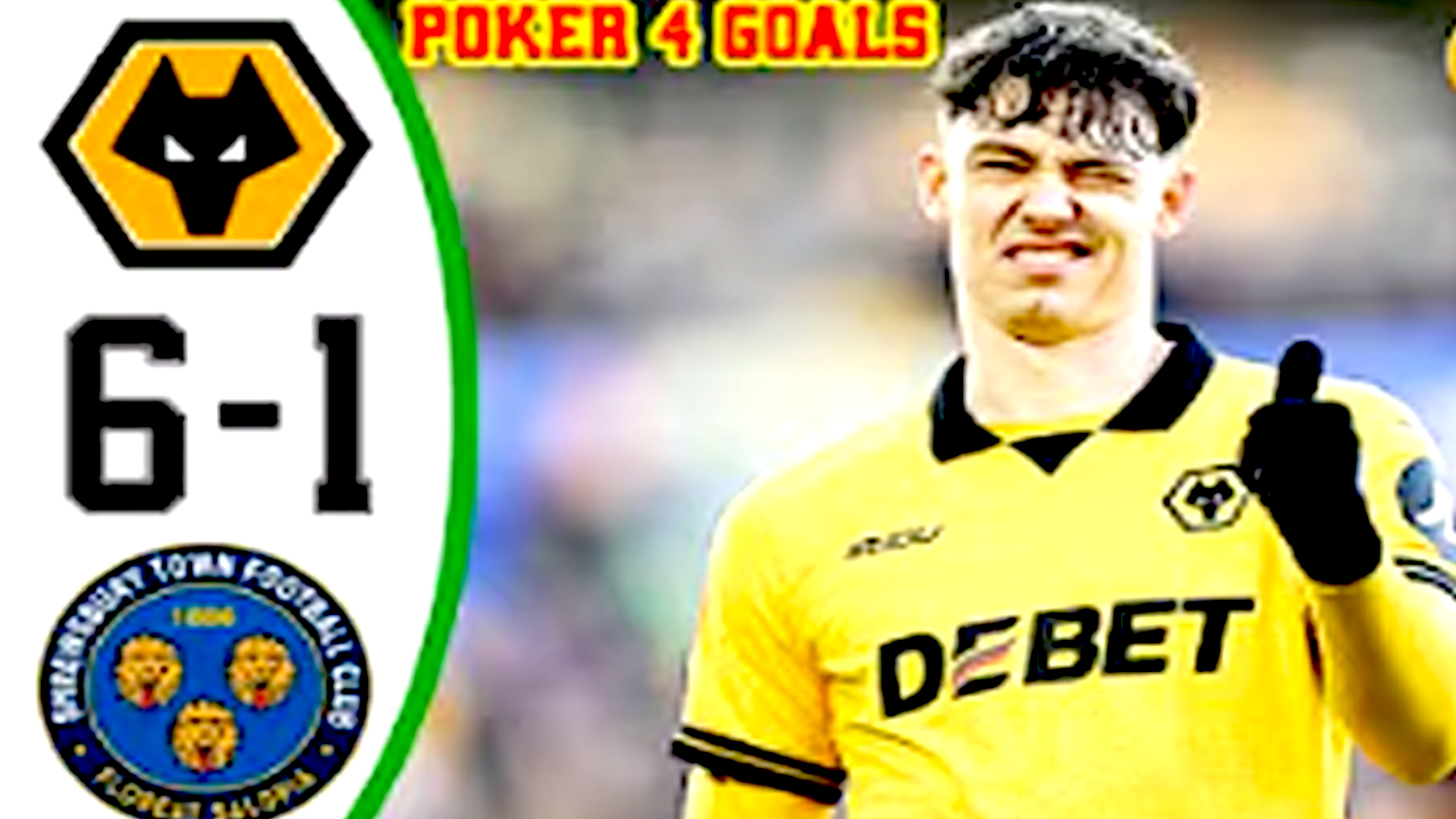 Video thumbnail for Wolves vs Shrewsbury Town 6 1   All Goals   Highlights   FA Cup 2026 HD