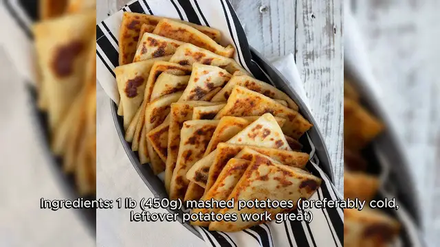 Video thumbnail for Potato farl Recipe