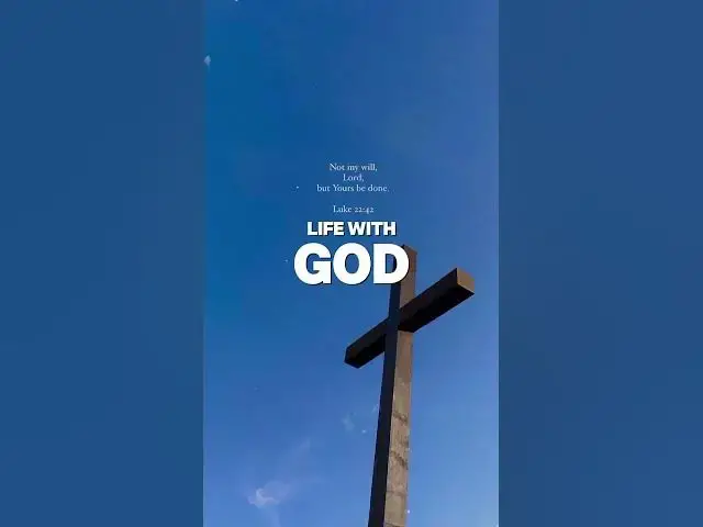 Video thumbnail for I want to Walk with God.  🤲Amen.  #christianmotivation #jesuslovesyou #thankfullylove
