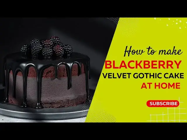 Video thumbnail for Blackberry Velvet Gothic Cake | Dark & Decadent Dessert for Dramatic Occasions