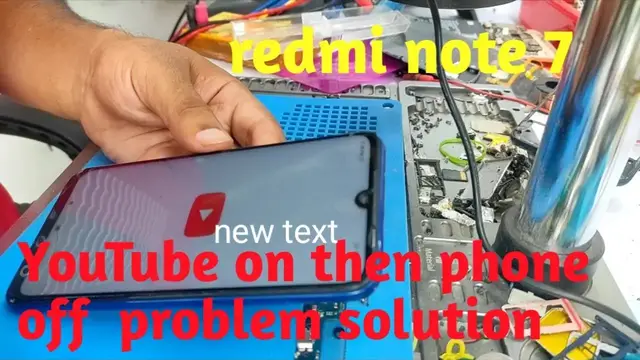 Video thumbnail for mi note 7 YouTube open then phone Restart problem solution
