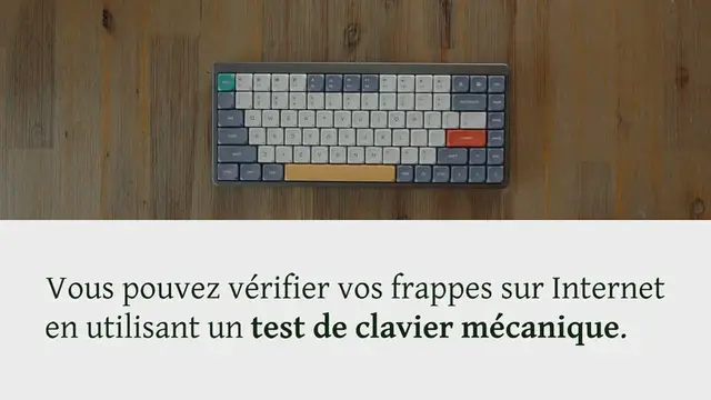 Video thumbnail for Test de clavier mécanique | Testeur de commutateur en ligne