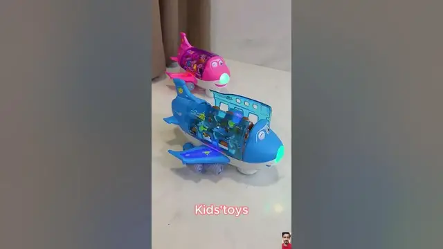 Video thumbnail for 🌟 Product Link is in Description | Rotatable Electric Plane for Kids | #trending #kids #toy