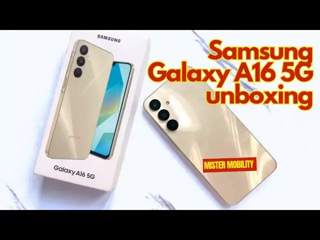 Video thumbnail for Samsung Galaxy A16 5G Unboxing Review