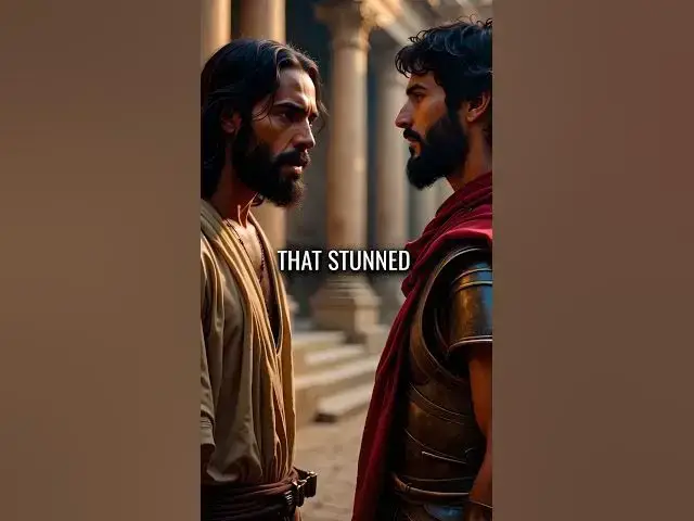 Video thumbnail for Jesus was shocked by the soldier's faith#history #jesus #biblical #truestory