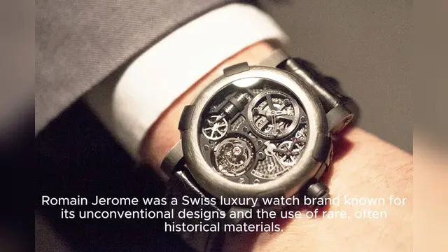 Video thumbnail for Romain Jerome