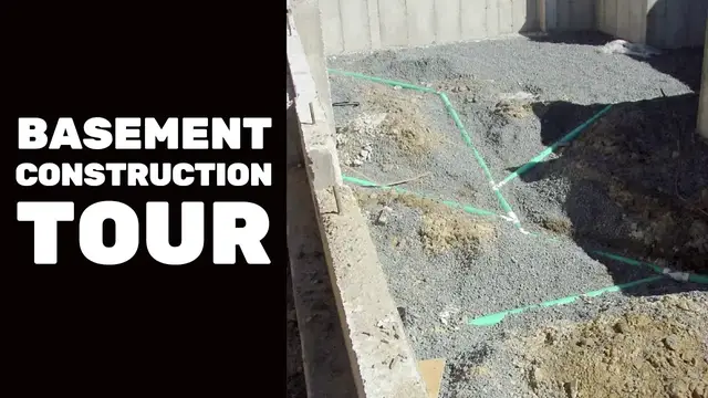 'Video thumbnail for BASEMENT FINISHING COURSE VIDEO: Basement Construction Tour'
