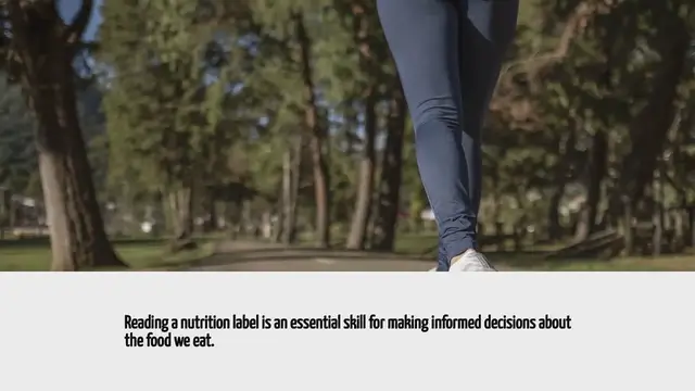 Video thumbnail for How To Read A Nutrition Label