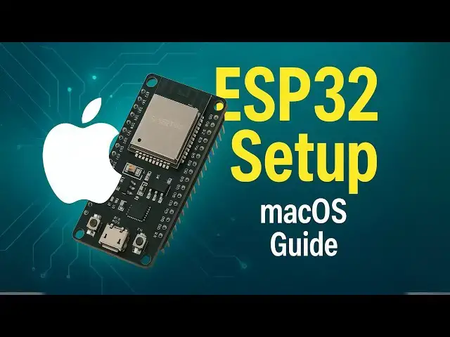 Video thumbnail for Getting Started with ESP32 || Setup ESP-IDF on MAC OS