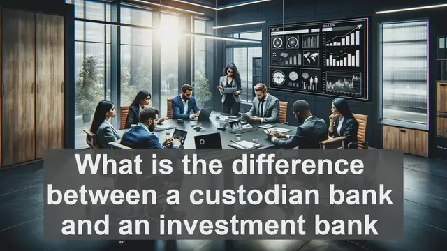 Video thumbnail for What is the difference between a custodian bank and an investment bank?