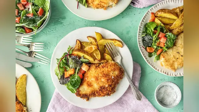 Video thumbnail for pan fried chicken recipe