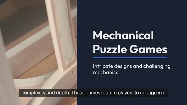 Video thumbnail for Mechanical Puzzle Games For Experts