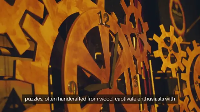 Video thumbnail for Wooden Mechanical Puzzle Games