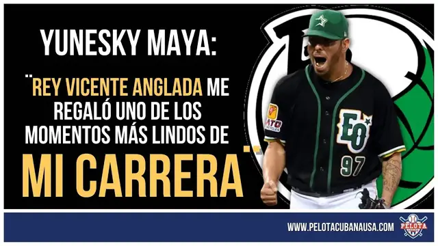 Video thumbnail for Yunesky Maya revela una anécdota nunca antes contada con Rey Vicente Anglada