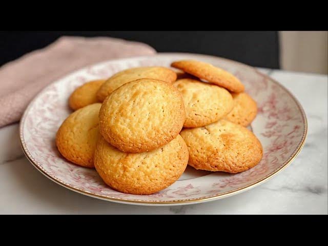 Video thumbnail for 5-Minute Coconut Cookies | Golden & Crispy in 15 Minutes