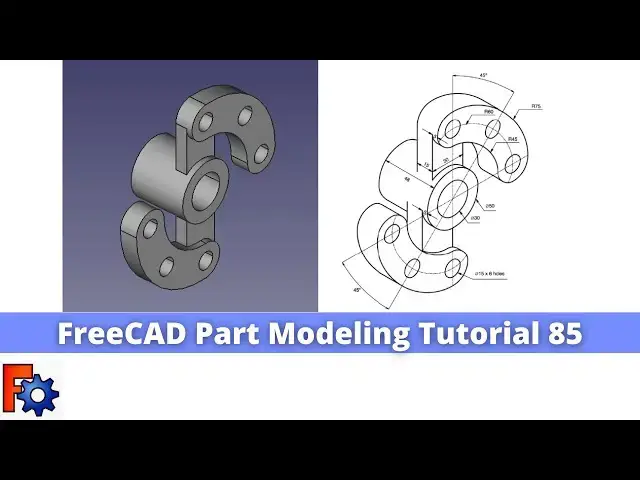 Video thumbnail for FreeCAD Part Modeling Tutorial 85 | FreeCAD Tutorial | Mechnexus |