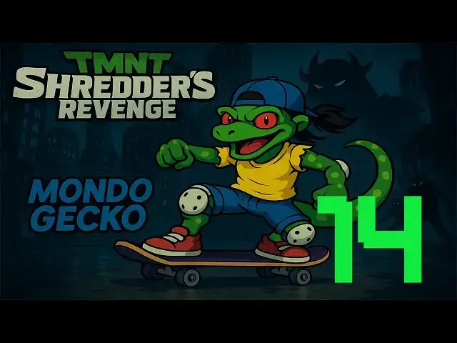 Video thumbnail for TMNT: SHREDDER'S REVENGE – Episode 14 [No Commentary | 1080p 60FPS] Mondo Gecko