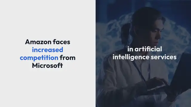 Video thumbnail for Amazon is doubling value of credits for some startups to build on AWS as Microsoft cloud gains ground