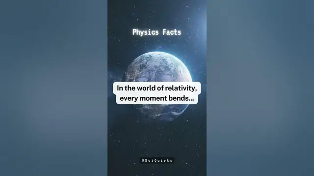 Video thumbnail for Relativity | Trajectory | Space-time | #shorts #facts #science #quotes