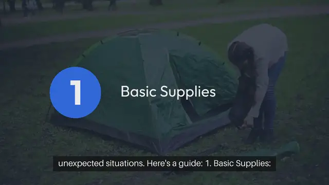 Video thumbnail for Creating an Emergency Kit for Teens