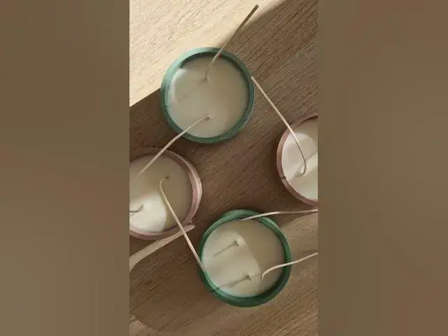 'Video thumbnail for Proudly handcrafted in Rom芒nia 馃嚪馃嚧 IG @WeeCandles'