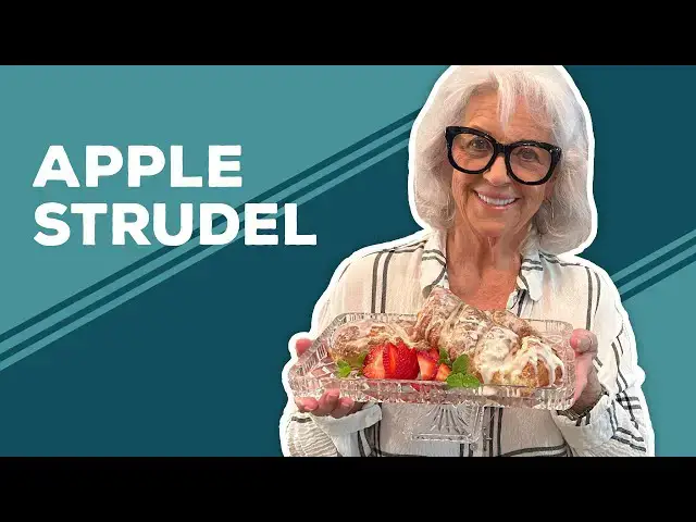Video thumbnail for Love & Best Dishes: Homemade Apple Strudel Recipe | Easy Recipes for Dessert with Puff Pastry
