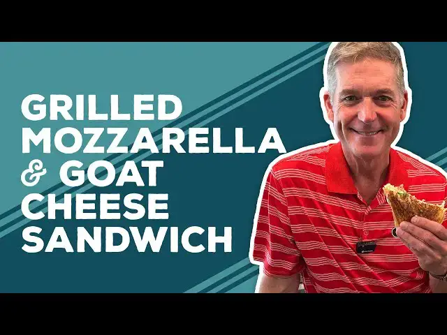 Video thumbnail for Love & Best Dishes: Grilled Mozzarella and Goat Cheese Sandwich Recipe | Easy Lunch Ideas