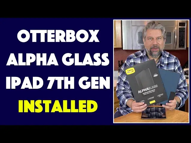 'Video thumbnail for OtterBox AlphaGlass + Symmetry Folio Case for Apple iPad 7th Gen - INSTALLED'