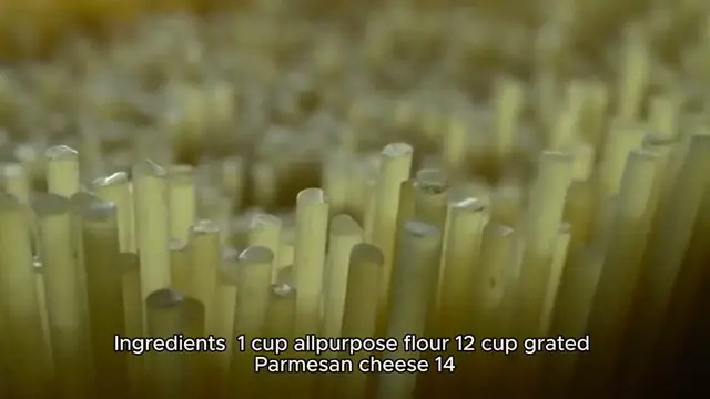 Video thumbnail for cheese straws recipe