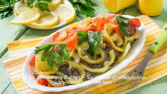 Video thumbnail for jollibee menu Price