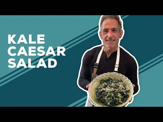Video thumbnail for Love & Best Dishes: Kale Caesar Salad Recipe | Homemade Caesar Salad Dressing From Scratch