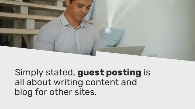 Video thumbnail for What to expect from a professional guest posting services: