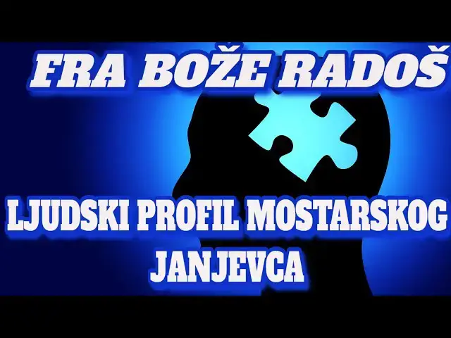 Video thumbnail for FRA BOŽE RADOŠ -  LJUDSKI PROFIL MOSTARSKOG JANJEVCA