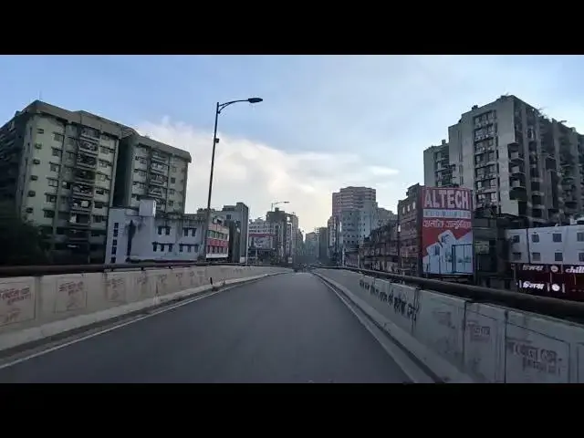 Video thumbnail for মালিবাগ থেকে শান্তিনগর। ফ্লাইওভারের উপর দিয়ে অসাধারণ দৃশ্য