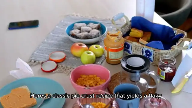 'Video thumbnail for Pie Crust recipe'