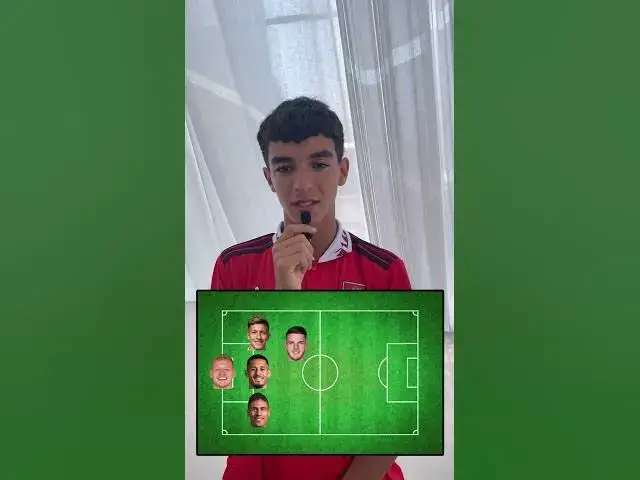 'Video thumbnail for مانشستر يونايتد ضد ارسنال لو كنت مدرب الفريقين #footballshorts #football #manchesterunited #arsenal'