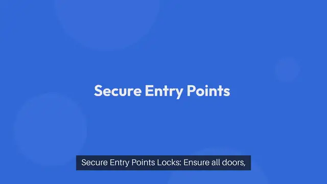 Video thumbnail for Home Security Tips For Condos