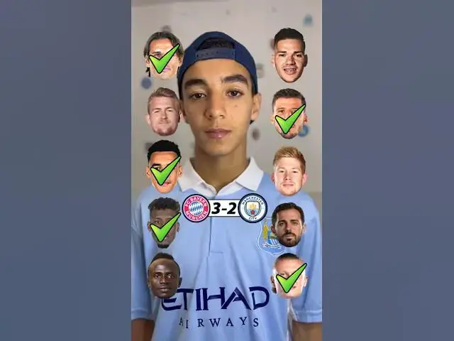 'Video thumbnail for Bayern vs Manchester city One vs One #championsleague #football #bayern #manchestercity'