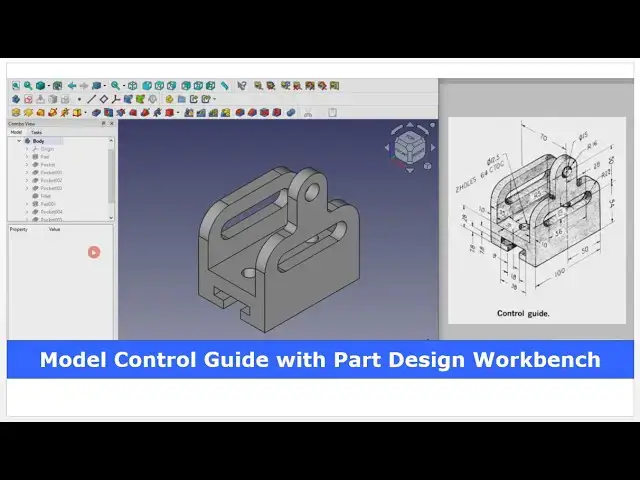 'Video thumbnail for Model Control Guide with FreeCAD Part Design Workbench | FreeCAD Tutorial | Mechnexus |'