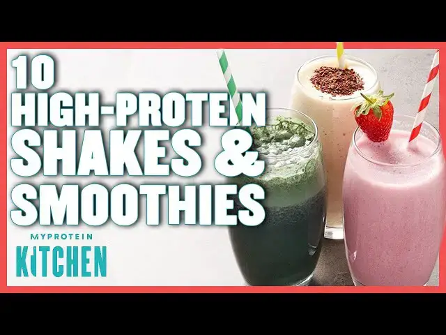 Video thumbnail for 10 Delicious High-Protein Shake & Smoothie Recipes | Myprotein