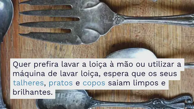 Video thumbnail for Por que você tem que colocar uma bola de papel alumínio na máquina de lavar louça?