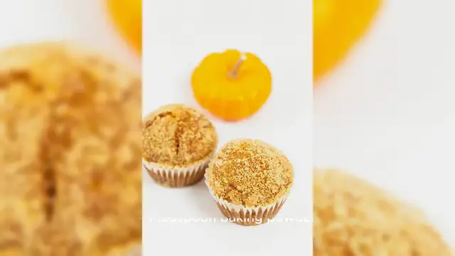 Video thumbnail for pumpkin muffin recipe