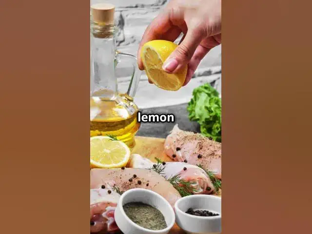 Video thumbnail for Juicy Greek Lemon Chicken Skewers with Creamy Tzatziki Sauce 🌿🔥