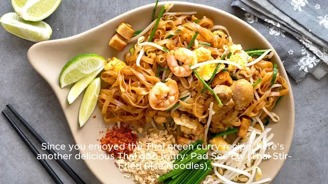 Video thumbnail for Thai Stir-Fried Rice Noodles